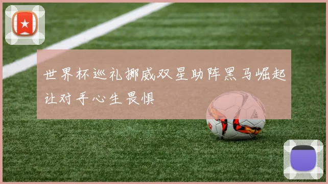 世界杯巡礼挪威双星助阵黑马崛起让对手心生畏惧